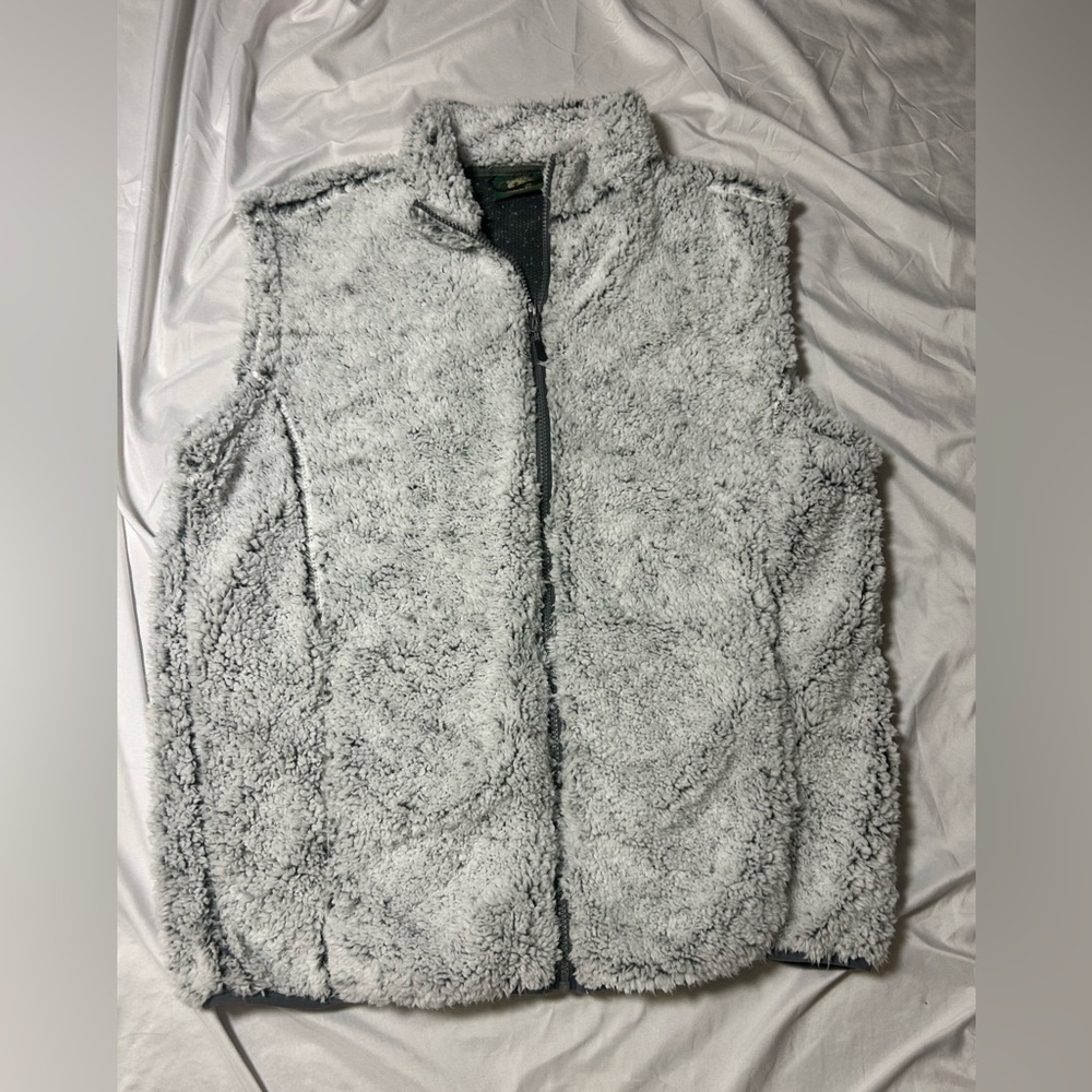 Women’s Stillwater Supply Co. 2X  Soft Sherpa Gray Vest